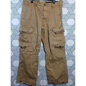 Men’s Gap Cargo Pants Y2K Button Fly Utility Streetwear Gorpcore  36x30